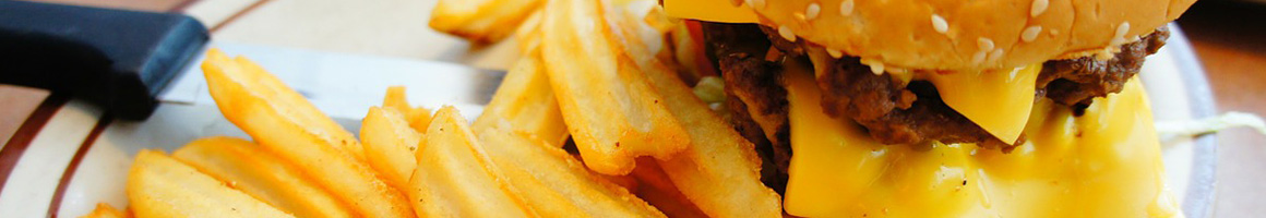 Eating Burger Fast Food at Goody's Steak Burgers restaurant in Sedalia, MO.